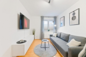 Kingsize Bett, zwei Zimmer, Waschmaschine, Netflix